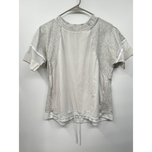 Nike Bonded Women's T-Shirt White-Birch Heather Size Medium - Picture 1 of 6